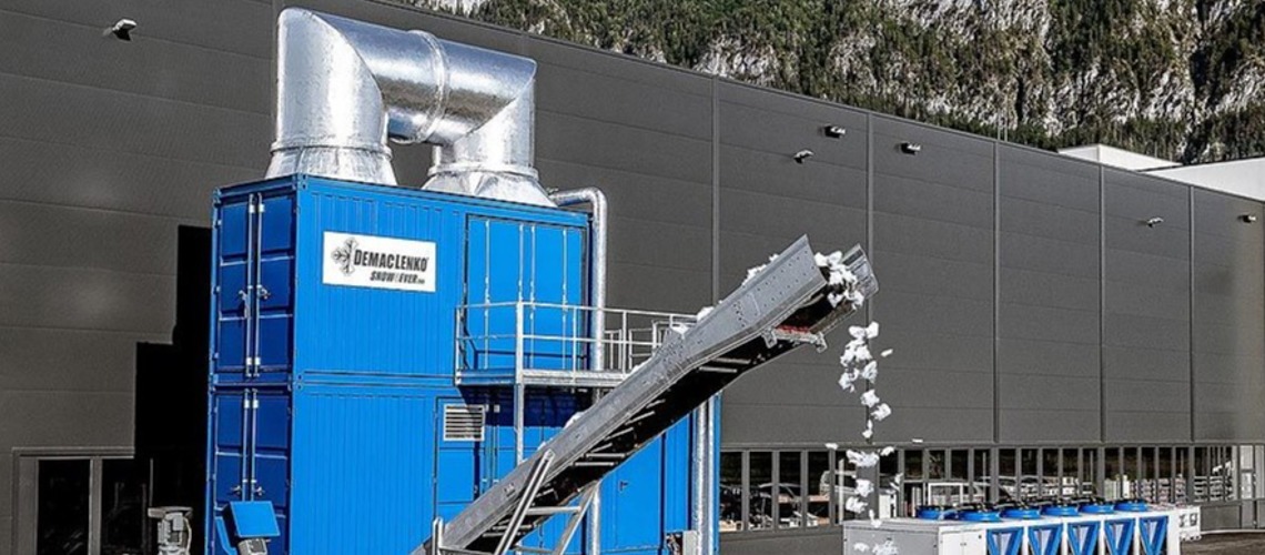 Demaclenko & 3con Produce Snow4Ever 200 Machine For Positive Temp Snmowmaking