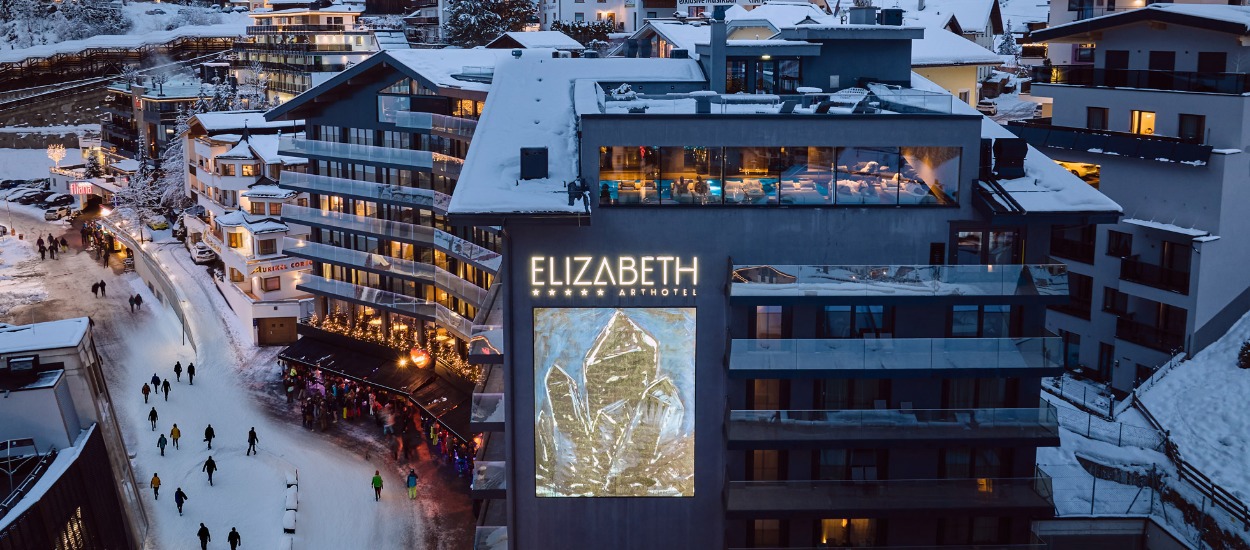 five-star Elizabeth Arthotel reopens in Ischgl,