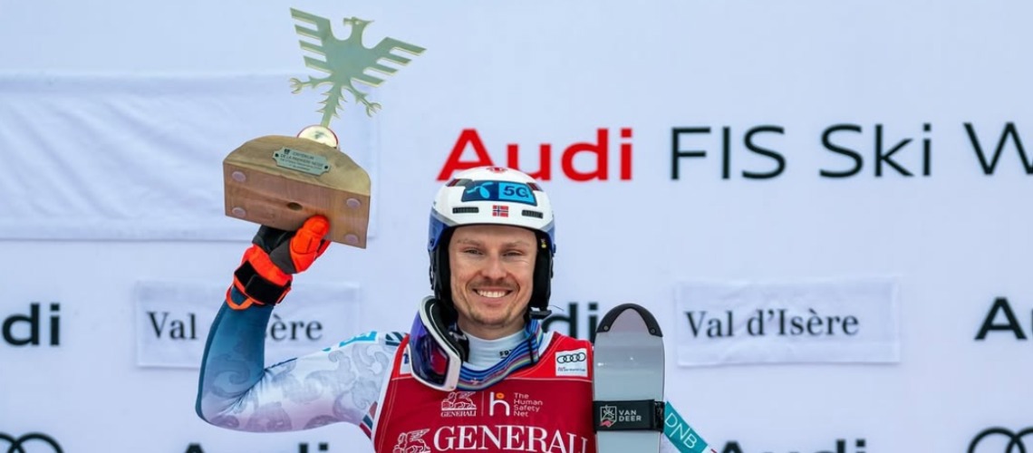 Kristoffersen Shows Class In Val d'Isere Slalom