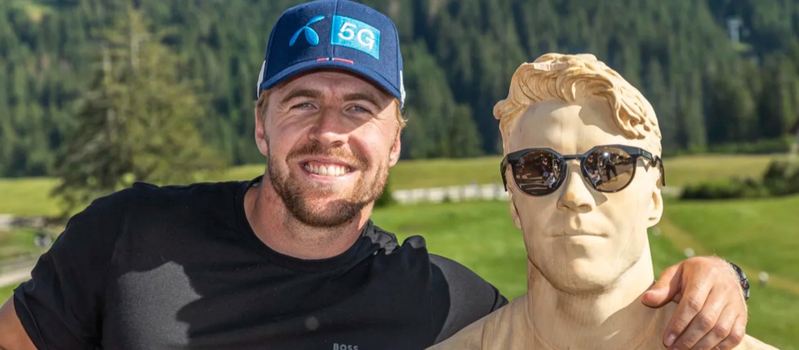 Aleksander Aamodt Kilde Honoured In The Dolomites