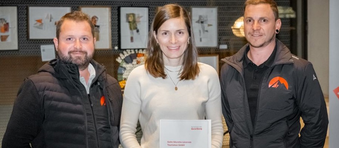 Golm Silvretta Lunersee Tourism Receives  “Top Tourism Jobs Vorarlberg” Award