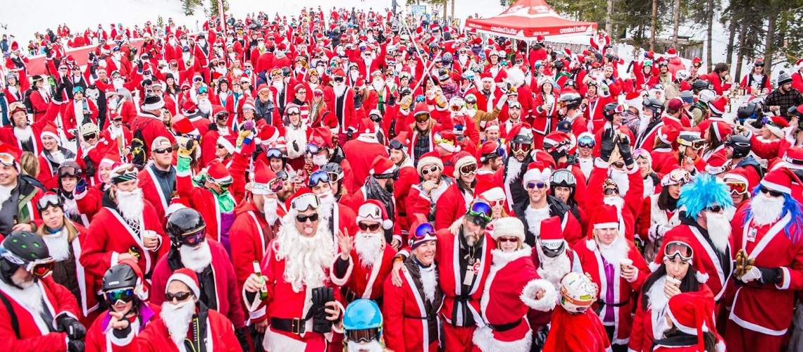 Crested Butte Plans Santa Ski World Record Attempt. Slated For Dec. 9