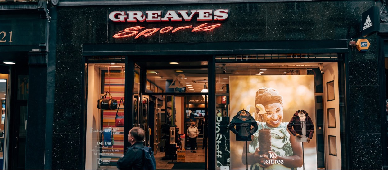 FRASERS GROUP EXPANDS SPECIALTY RETAIL FOOTPRINT WITH ACQUISITION OF GLASGOW’S GREAVES SPORTS
