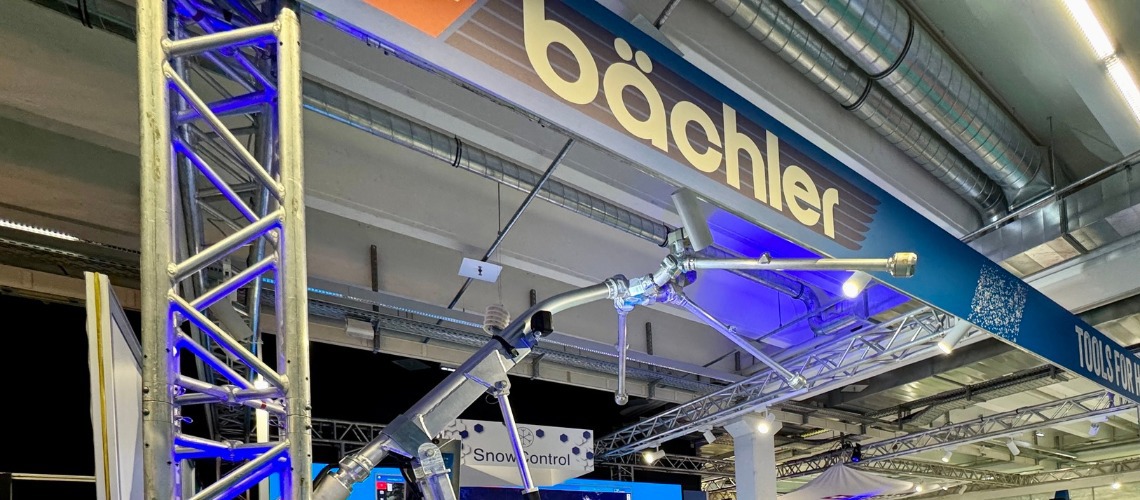 Old Snow Stored Over The Summer Is Ready For Winter With Snowglue LIMES From Bächler Top Track AG.