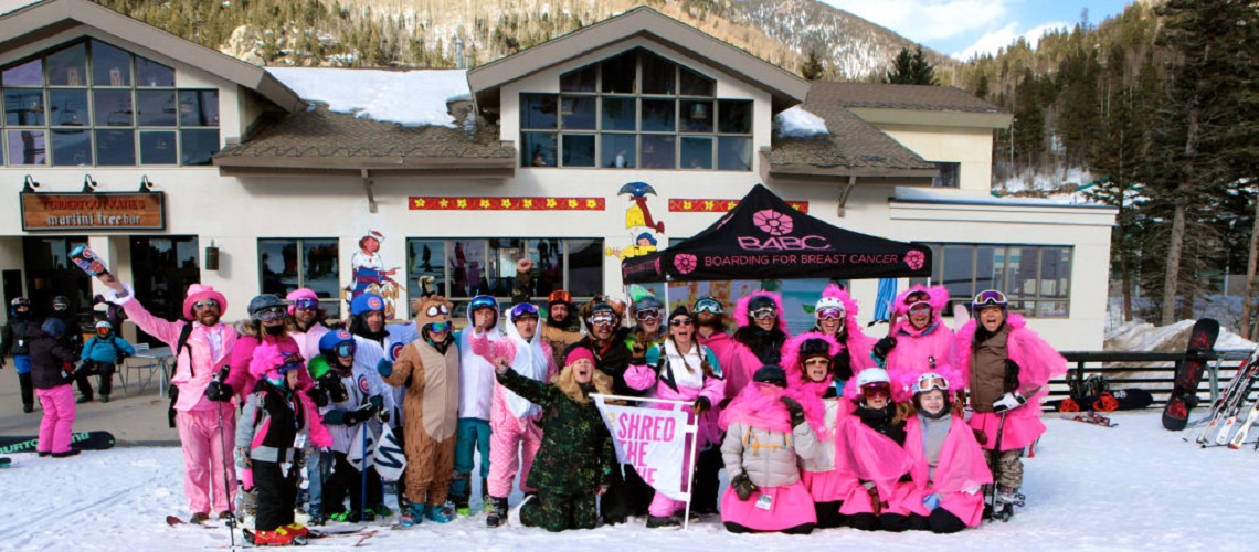 Boarding for Breast Cancer & 686 Launch “Camille” Jacket