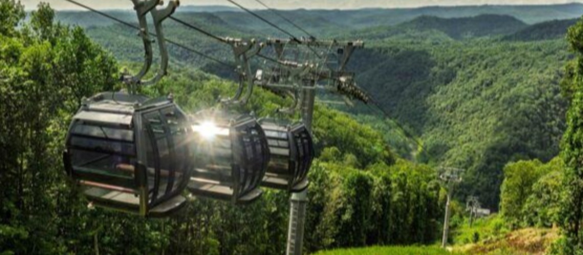 West Virginia State Parks: Opening of New Pipestem Resort Tram