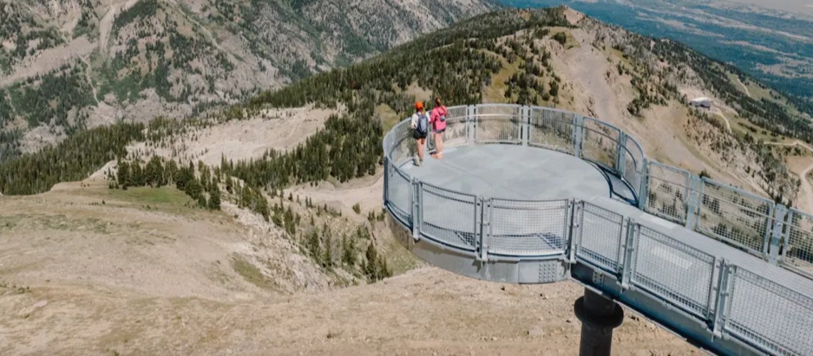 Grand Teton Skywalk Opens At Jackson Hole Mountain Resort