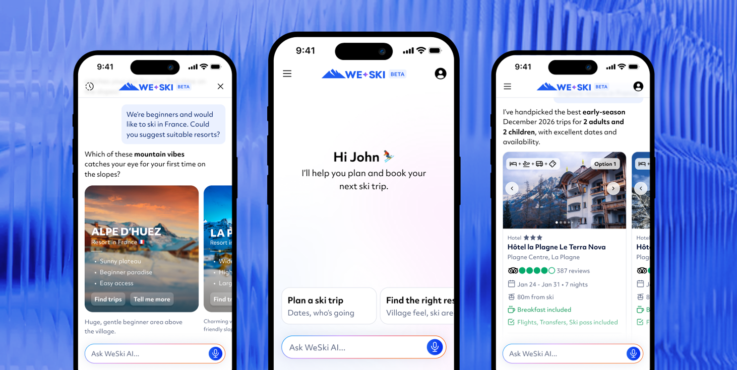 WeSki Launches AI-Native Conversational Ski Trip Planner