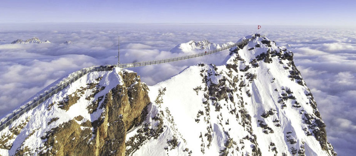 New Piste At Glacier 3000 Under Construction
