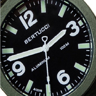 Bertucci Debuts New Field Watch Made From Solid, Anodized Aluminum