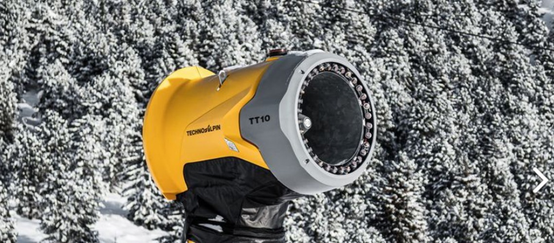 TechnoAlpin: The thousandth fan gun in 2026 goes to Mottolino