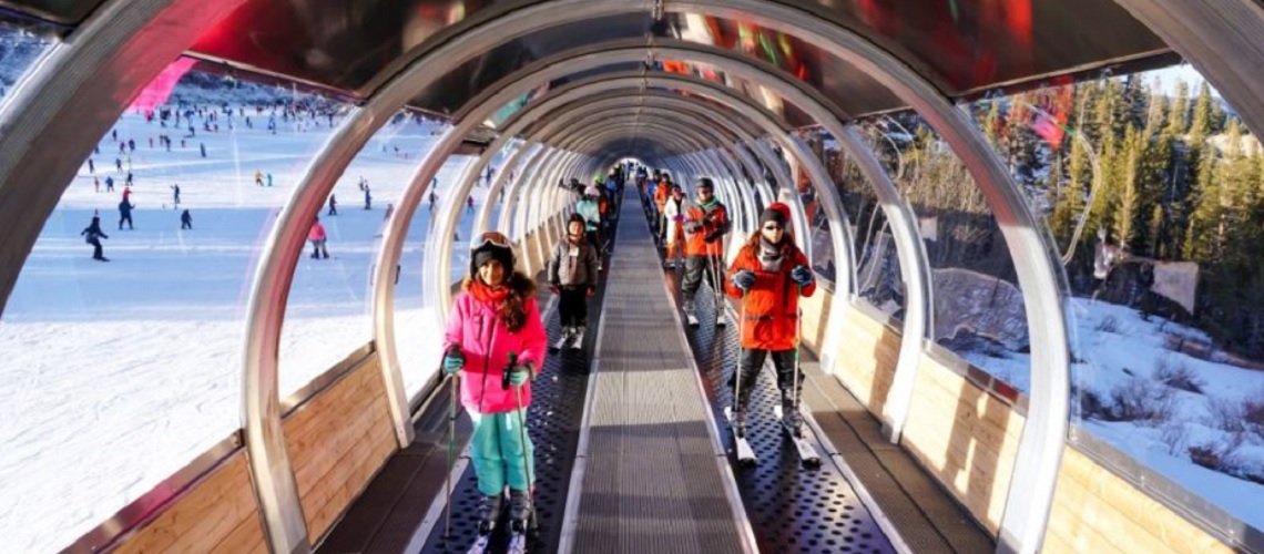 Mt Rose Installs Sunkid Dual Conveyor Belt With Capacity Of 3,500 Persons Per Hour