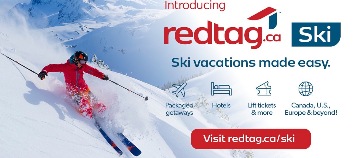 redtag.ca Hits the Slopes with the Launch of Ski Vacations