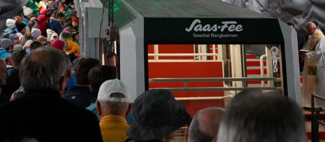 Saas-Fee's New Metro Alpin Opens