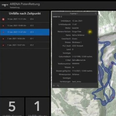 ARENA Presents Piste Rescue App