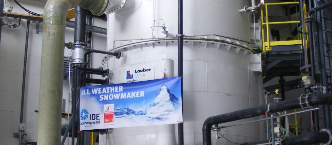 Israeli Company IDE Launches VIM All Weather Snow Maker